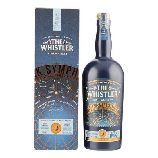 THE WHISTLER Dark Symphony Irish Whiskey Cognac Finish 0,70l