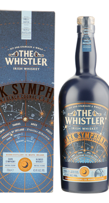 THE WHISTLER Dark Symphony Irish Whiskey Cognac Finish 0,70l