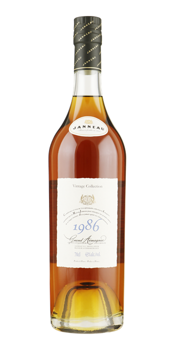 JANNEAU Armagnac Vintage 1986 0,70 ltr