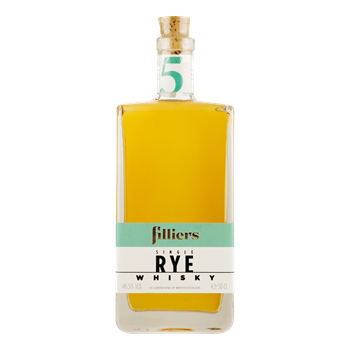 FILLIERS Single Rye Whisky 5YO 46,5% 0,50 ltr