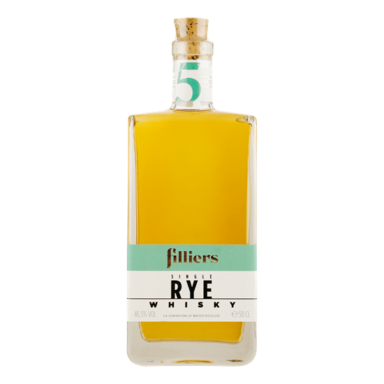 FILLIERS Single Rye Whisky 5YO 46,5% 0,50 ltr