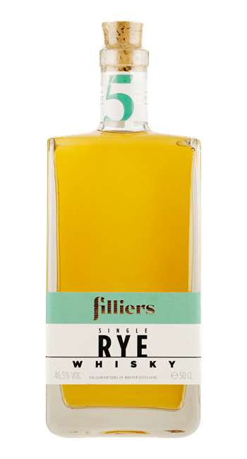 FILLIERS Single Rye Whisky 5YO 46,5% 0,50 ltr