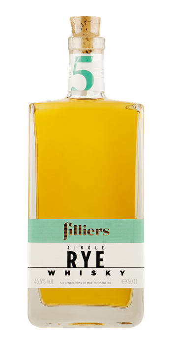 FILLIERS Single Rye Whisky 5YO 46,5% 0,50 ltr