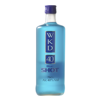 WKD SHOT 40% BLUE  Fles 0,70 ltr.