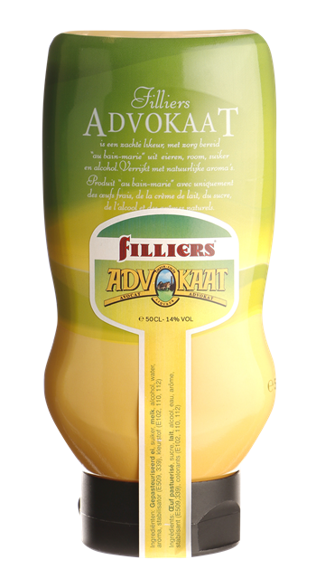 FILLIERS Advokaat knijpfles 0,50 ltr.