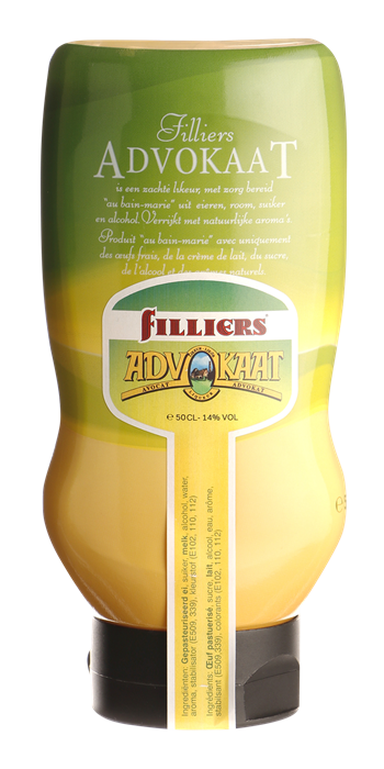 FILLIERS Advokaat knijpfles 0,50 ltr.