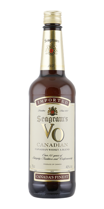 SEAGRAM'S Canadian Whisky V.O. 40% 0,70 ltr.