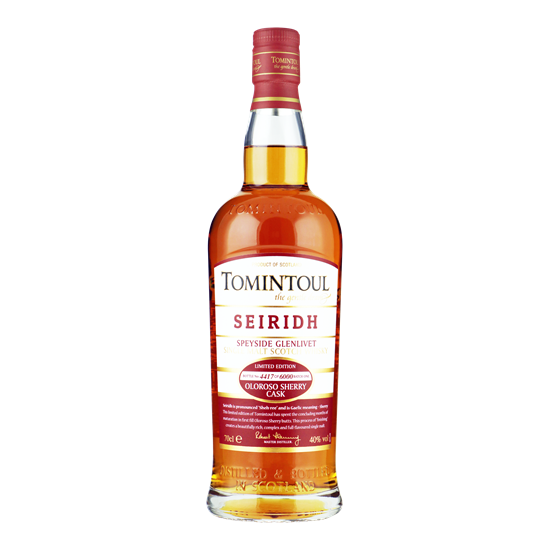 TOMINTOUL Seiridh Oloroso Sherry Finish 0,70 ltr