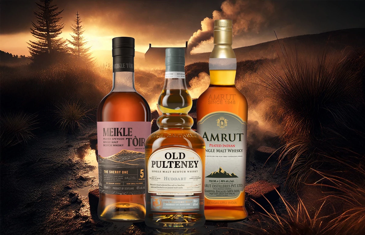 Geturfde whisky’s bij Slijterij van der Poorte uit Zetten