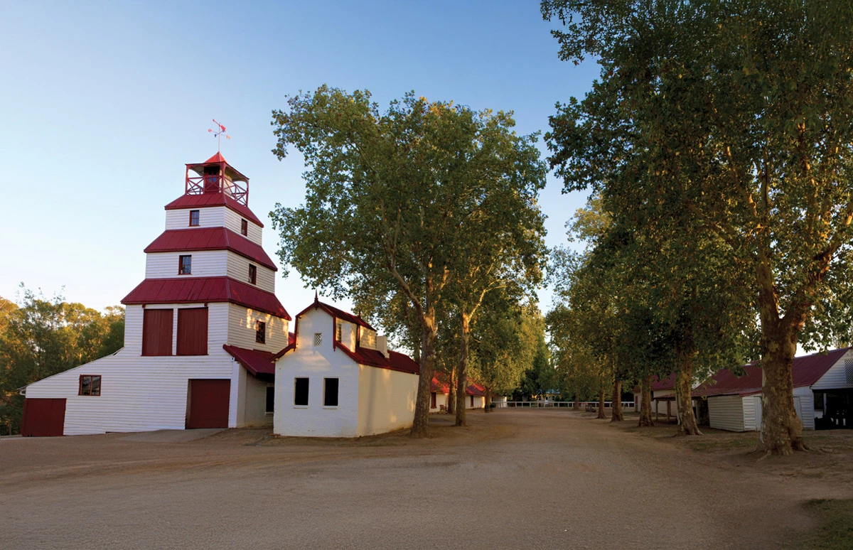 Australische wijnhuis Tahbilk 1
