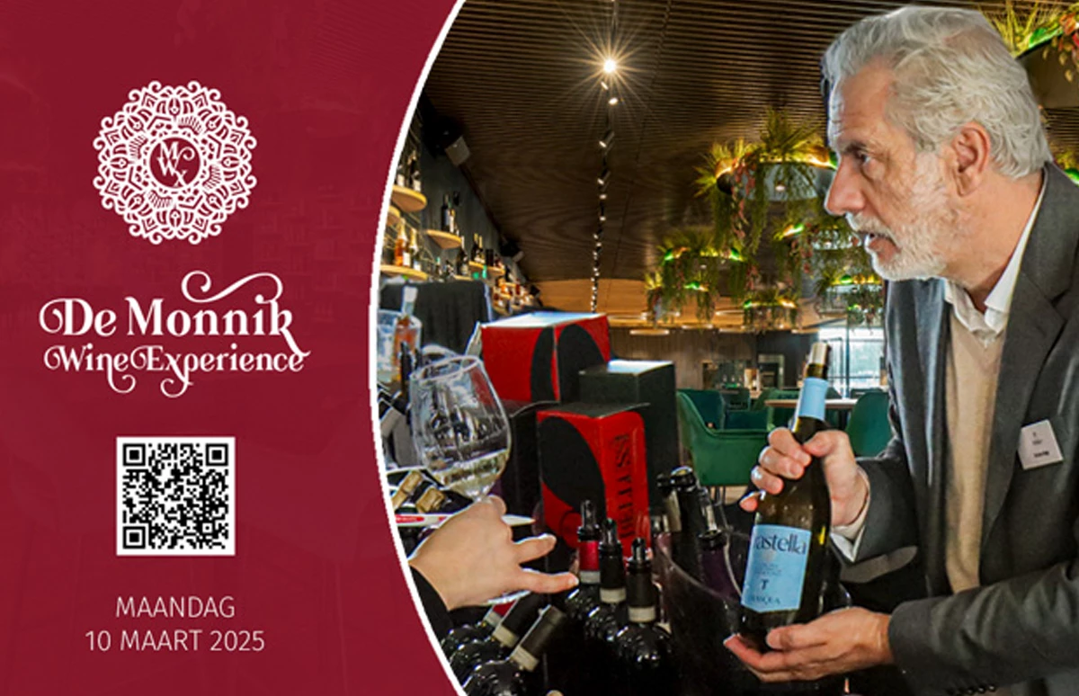 Schrijf u in voor de Monnik Wine Experience 2025