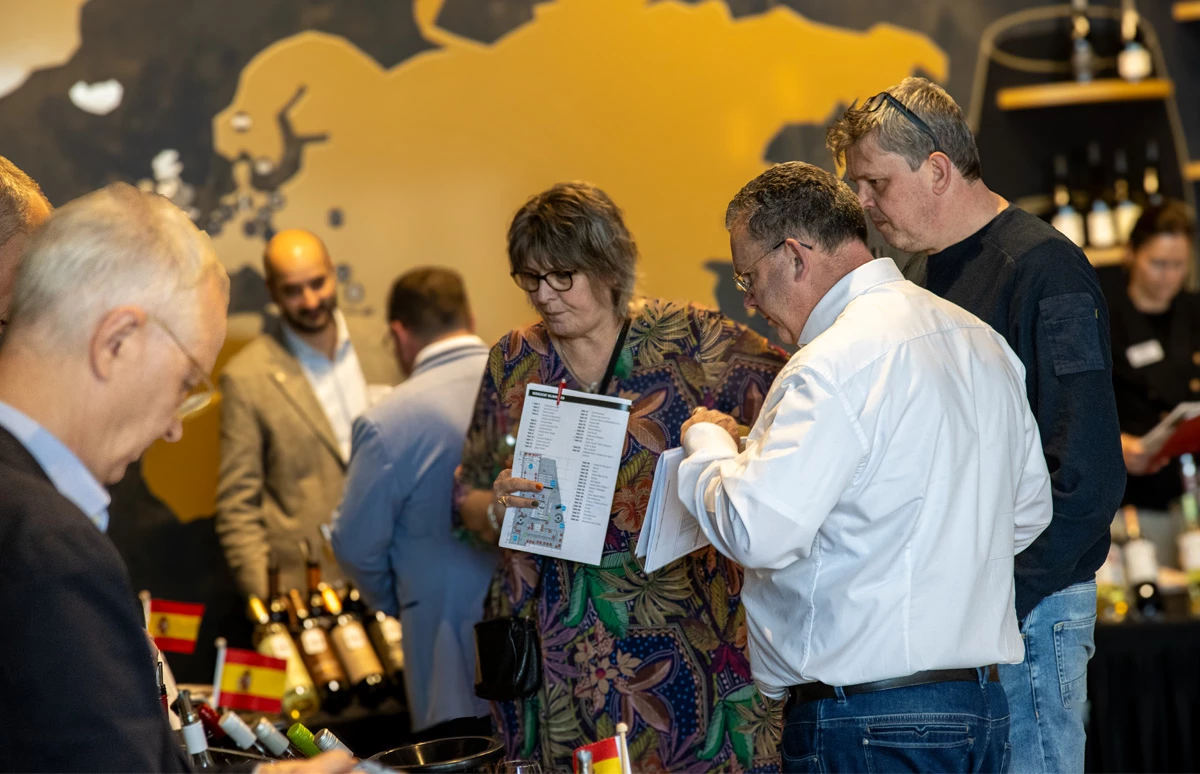 Spaanse wijnen op Monnik Wine Experience 2025 sfeer