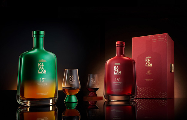 Kavalan viert 15 jaar Solist Range met twee exclusieve vintage whisky’s
