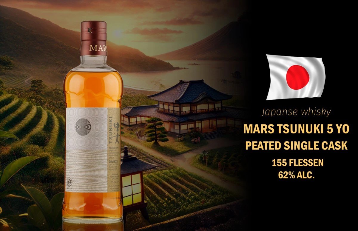 Mars Tsunuki 5 YO Peated Single Cask #T768