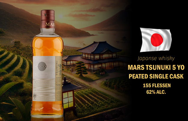 Mars Tsunuki 5YO Peated Single Cask – exclusief voor Nederland
