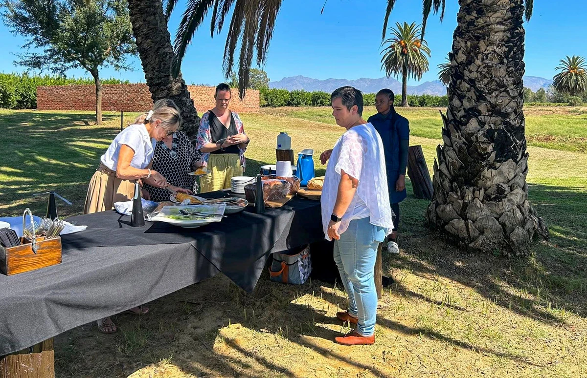 Mitra-ondernemers op wijnreis naar Alvi's Drift 1