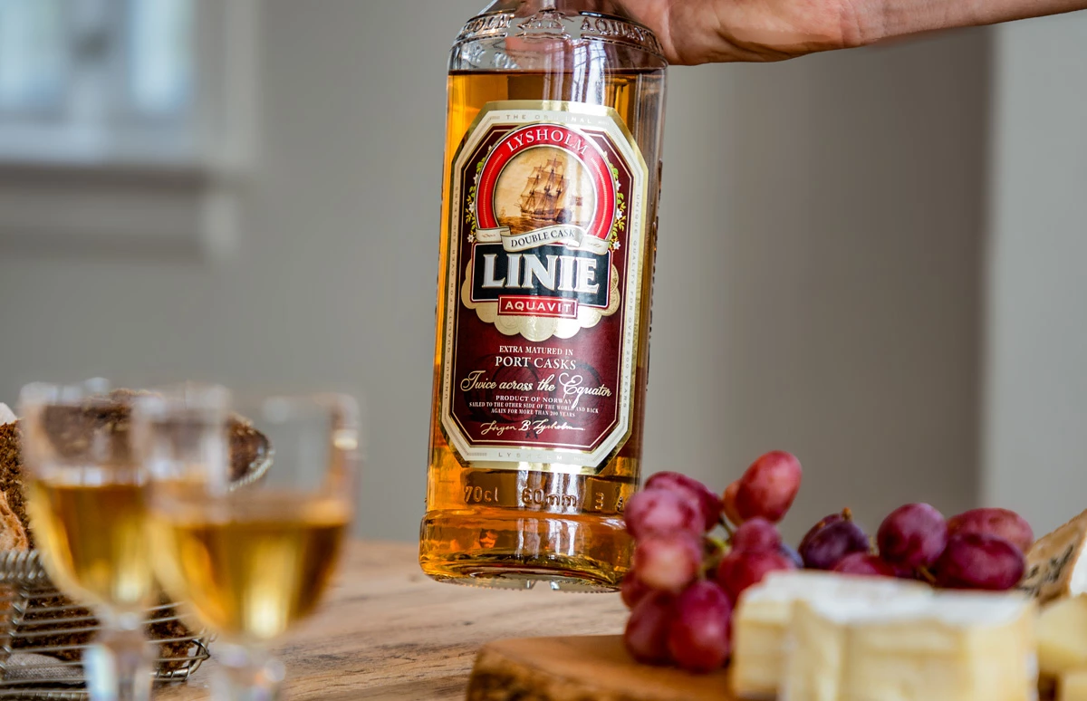 Linie Port Double Cask - Aquavit uit Noorwegen