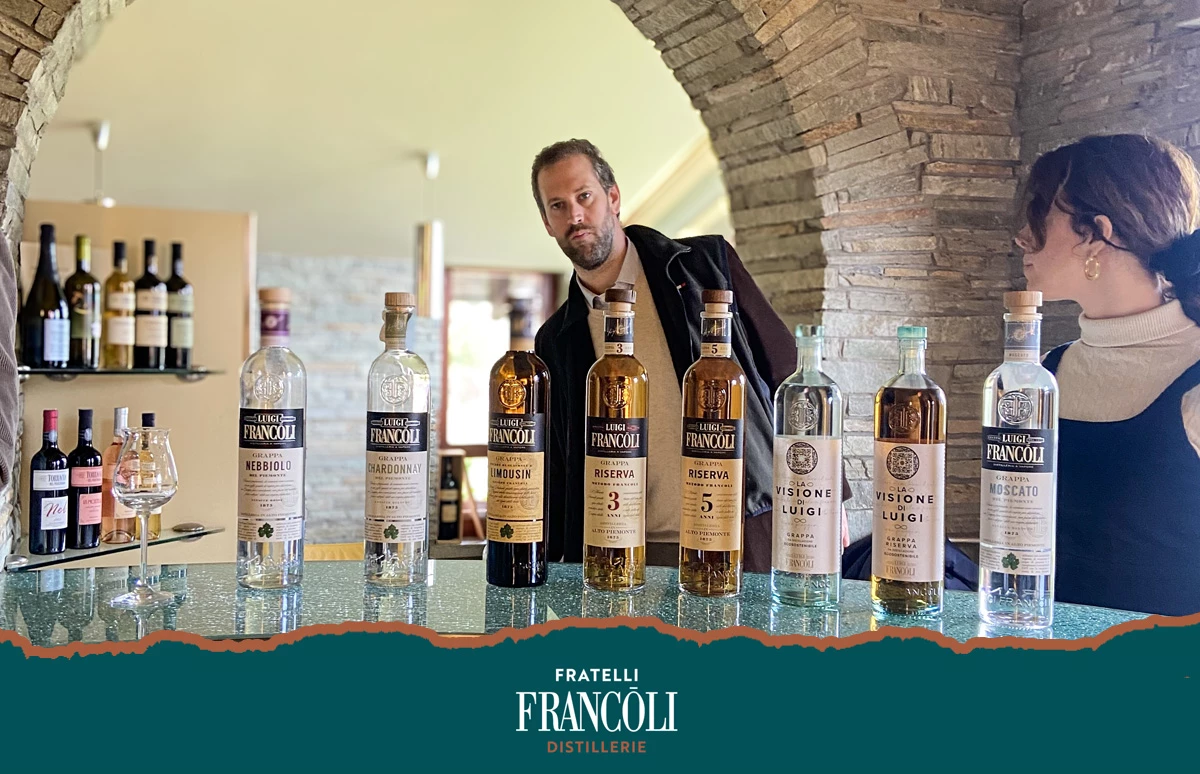 Grappa masterclass bij Francoli