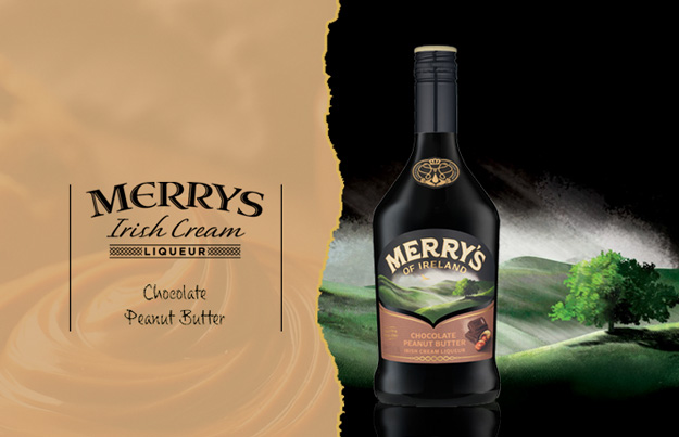 Helaas pindakaas… en chocolade met Merrys Chocolate Peanut Butter Irish Cream Liqueur