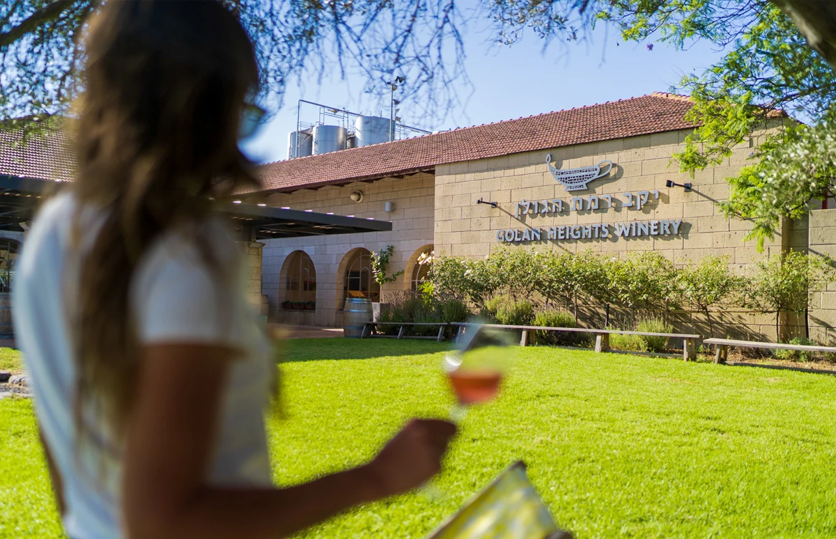 Wijnproeverij met wijnen Golan Heights Winery | Galilea 2