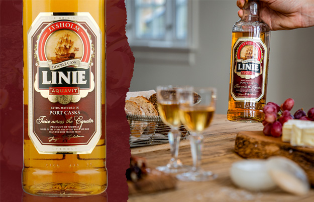 Linie Aquavit Port Double Cask: klassieke aquavit met een portfinish