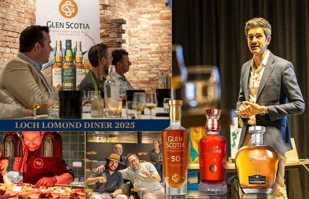 Loch Lomond Diner 2025 met drie zeer oude whisky’s