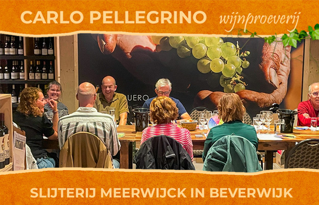 Carlo Pellegrino wijnen geproefd bij Slijterij Meerwijck in Beverwijk