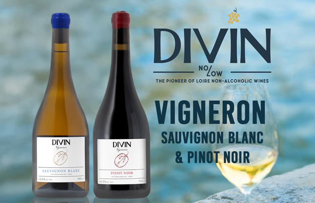 Divin NoLow presenteert Vigneron Sauvignon Blanc en Pinot Noir