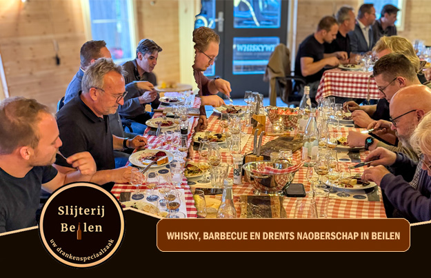 Whisky, barbecue en Drents naoberschap in Beilen