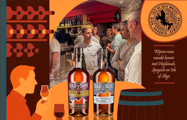 Wijnen enzo maakt kennis met Highlands, Speyside en Isle of Skye