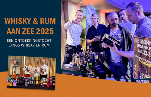 Whisky & Rum aan Zee 2025: een ontdekkingstocht langs whisky en rum