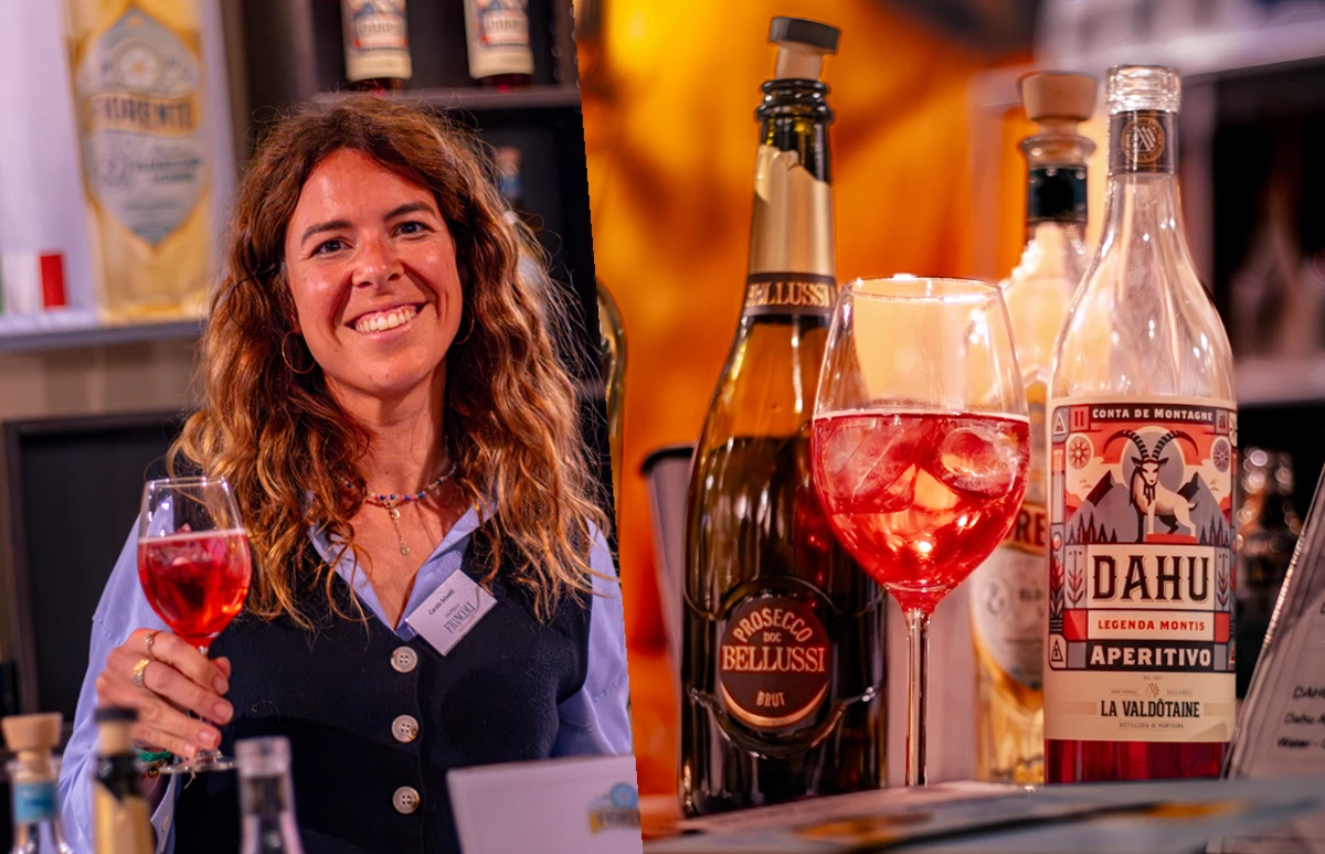 Dahu Aperitivo geproefd op The Art of Drinks 2025