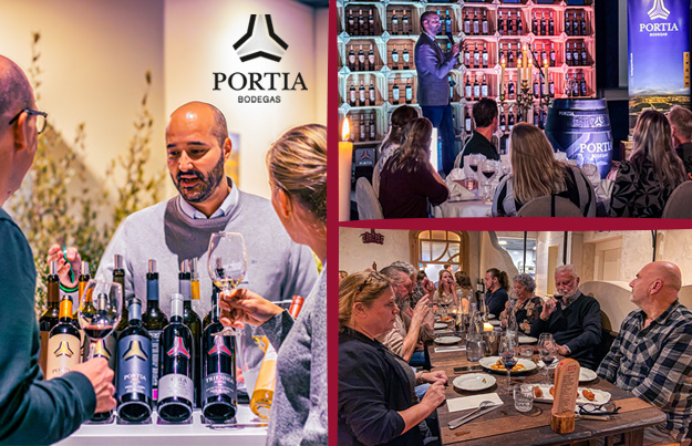 Carlos Moreno Lopez van Bodegas Portia inspireert tijdens proeverijen in Nederland
