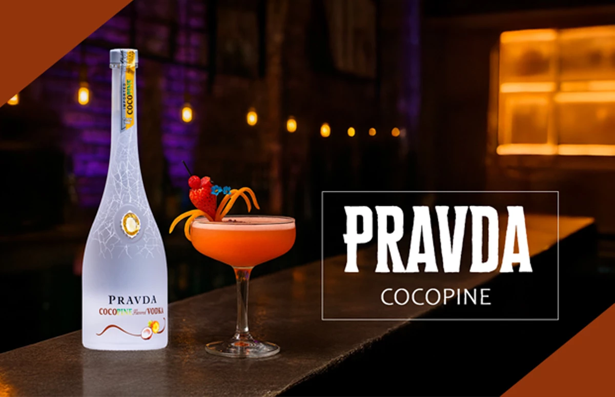 Smaakprofiel en serveersuggesties Pravda Cocopine Vodka