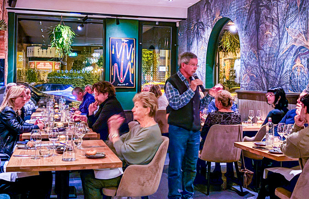 Mooiplaas Winemakers Dinner bij Southern Cross in Heemstede