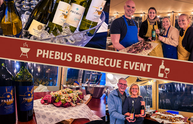 Phebus Barbecue Event in Harderwold; wijn, vuur en vakmanschap