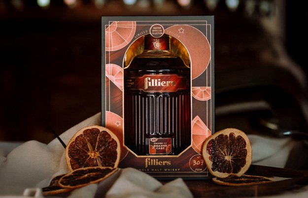 Filliers Single Malt Whisky Orange Cask