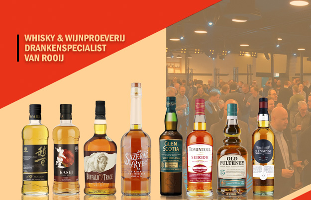 Whisky & Wijnproeverij Van Rooij: Amerikaanse klassiekers en Japanse finesse in Culemborg