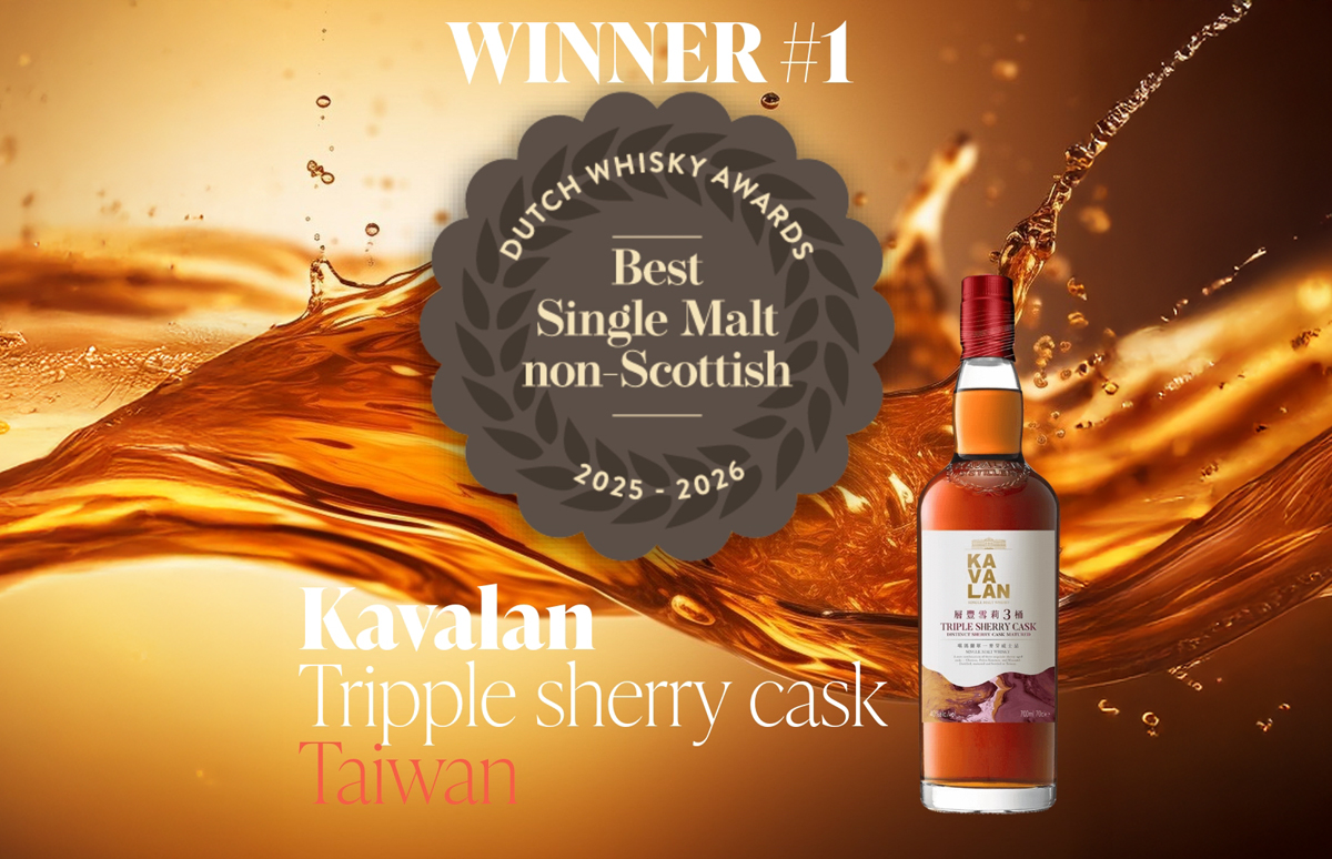Drie keer prijs bij de Dutch Whisky Awards 2025