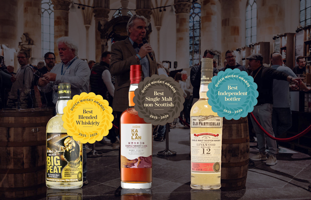 Drie keer prijs bij de Dutch Whisky Awards 2025