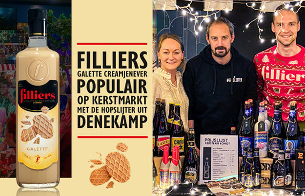 Galette Creamjenever populair op kerstmarkt met HopSlijter uit Denekamp