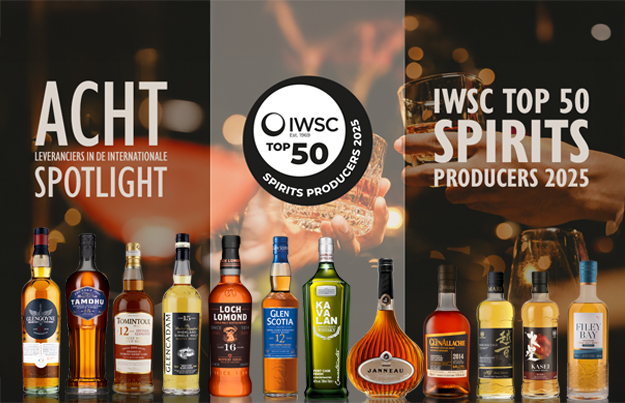 IWSC Top 50 Spirits Producers 2025: acht leveranciers in de internationale spotlight