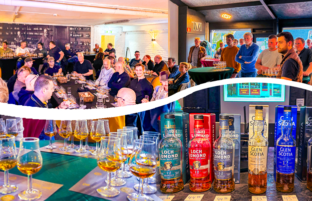 Loch Lomond en Glen Scotia op tournee langs De Gieter Slieter en De Drankenier