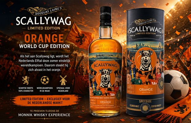 Scallywag in het oranje: World Cup Edition voor Nederland