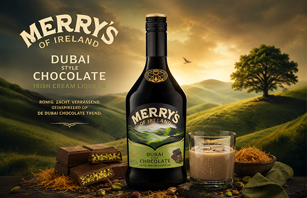 Merrys haakt in op de Dubai chocolate hype met nieuwe smaak