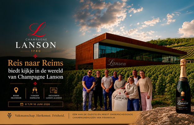 Reis naar Reims biedt kijkje in de wereld van Champagne Lanson