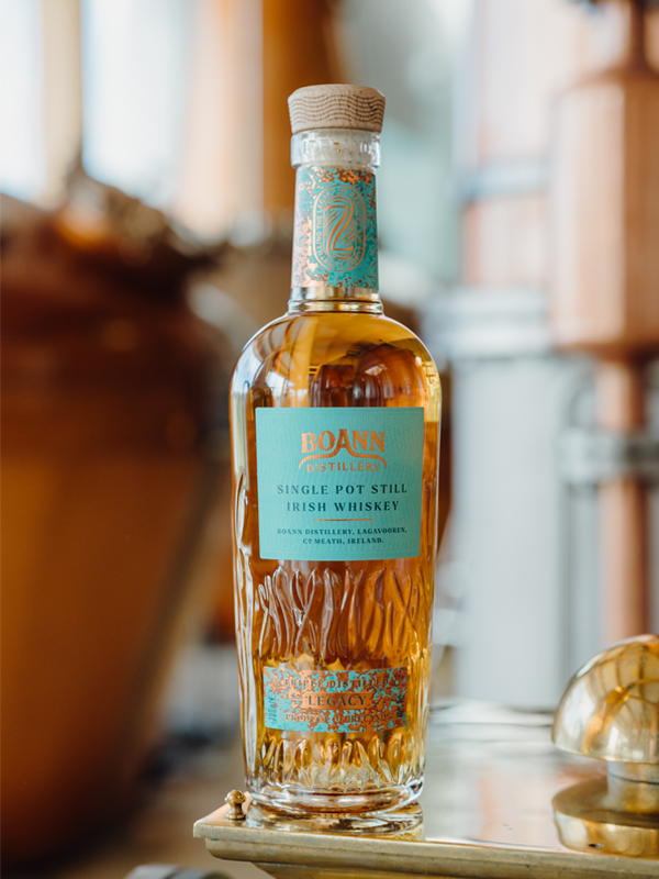 Boann Legacy Single Pot Still Irish Whiskey  1