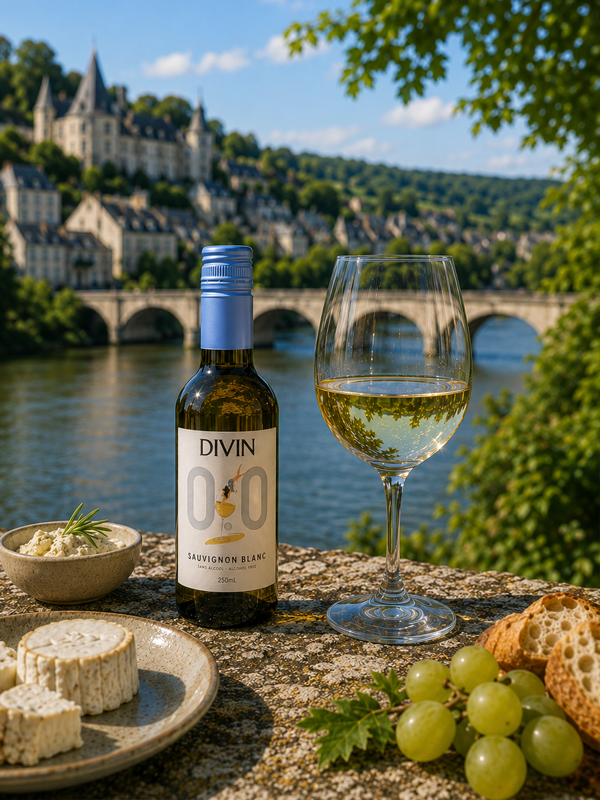Divin Sauvignon Blanc in nieuwe 0,25 liter flesje