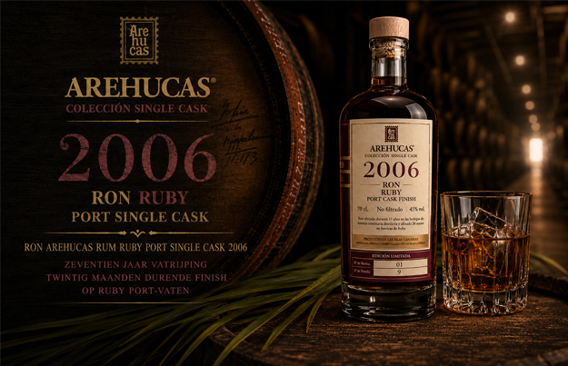 Ron Arehucas Rum Ruby Port Single Cask 2006