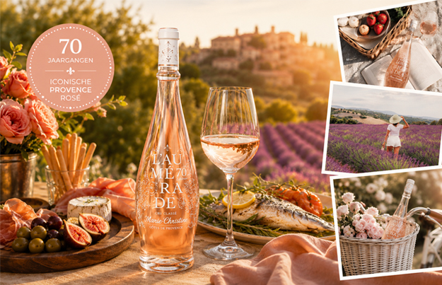 Château de l'Aumérade Marie-Christine 2025: zeventig jaar Provence-rosé in een iconische fles